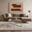 Minimalism 61 Brown Canvas Wall Art