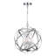 Lustre à 4 lumières à intensité variable l 17 po avec accents en cristal rappaport-1763568897