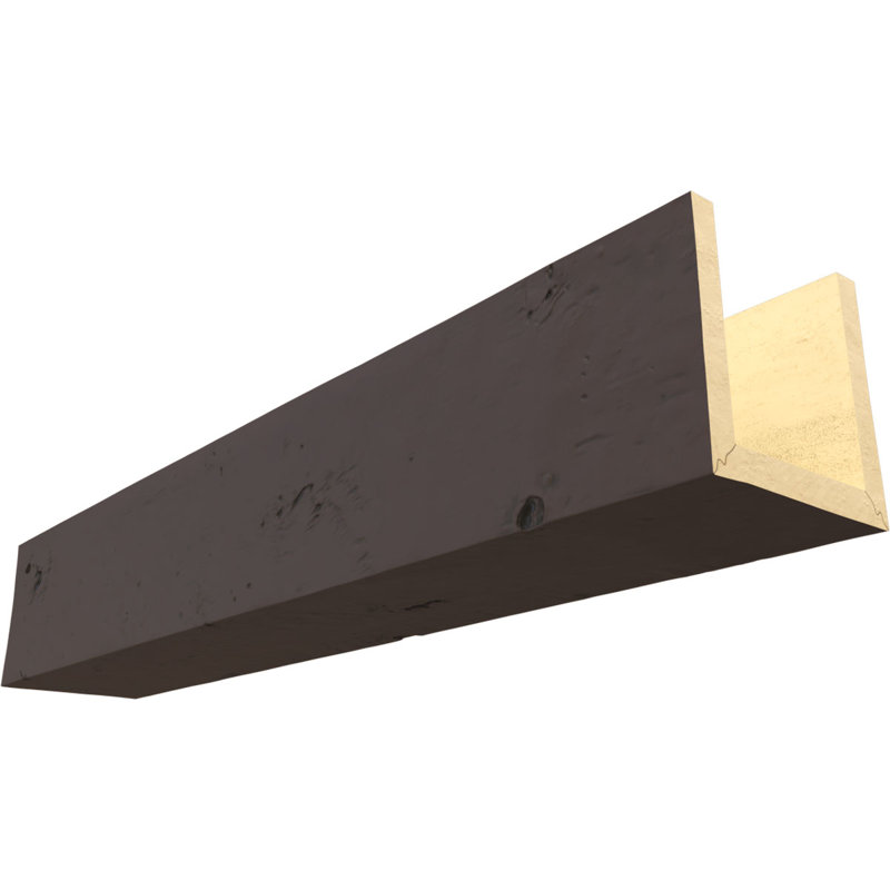 Poutre de plafond Knotty Endurathane, 24 pi L, 12"H x 4"W, Cherry