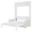 Lit escamotable double pleine grandeur avec coussin