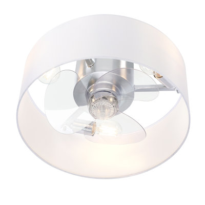 Ventilateur de plafond moderne 16 "avec lumière