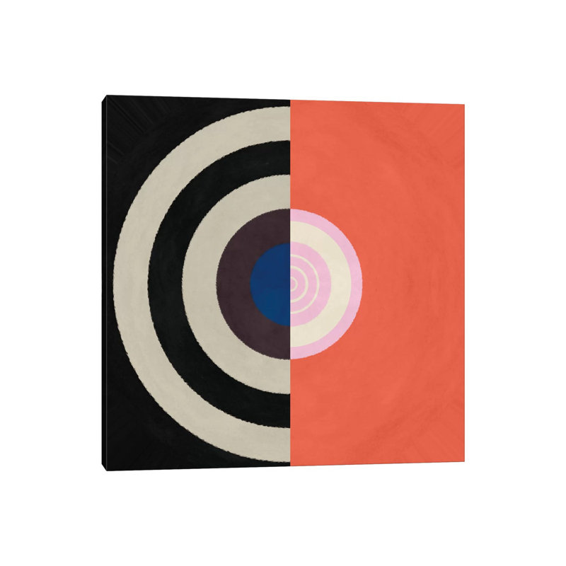 Modern Art- Inner Vortex Tunnel - Wrapped Canvas Print, 45.72 cm H x 45.72 cm W x 1.91 cm D