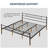 Brandee Metal Platform Bed Frame with Headboard and Footboard-1837404940-1837404943