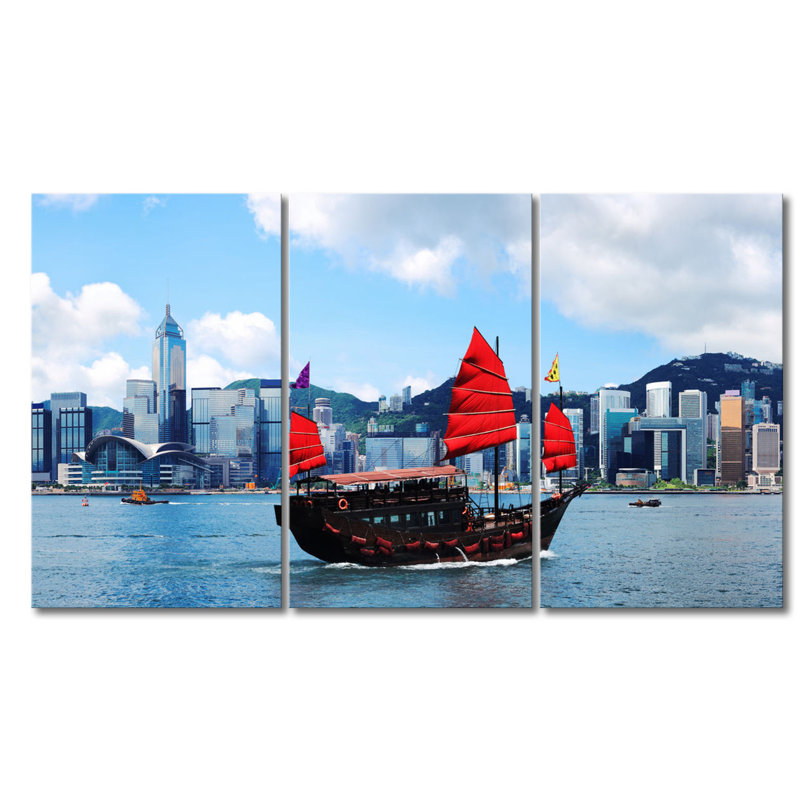 3 Piece Wrapped Canvas Print