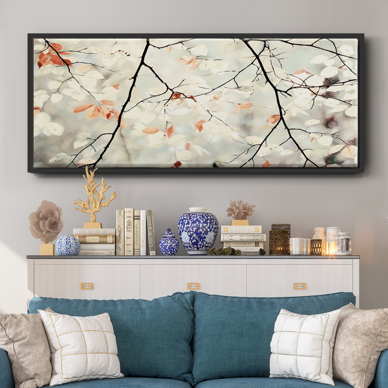 Simplicity- Framed Canvas, 24" H x 60" W
