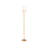 Quatrefoil Floor Lamp - Gold Leaf