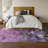 Premium Machine Washable Cerrito Purple Rug-105698196