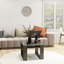 Table d'appoint carrée en bois d'ingénierie minimaliste-550875592