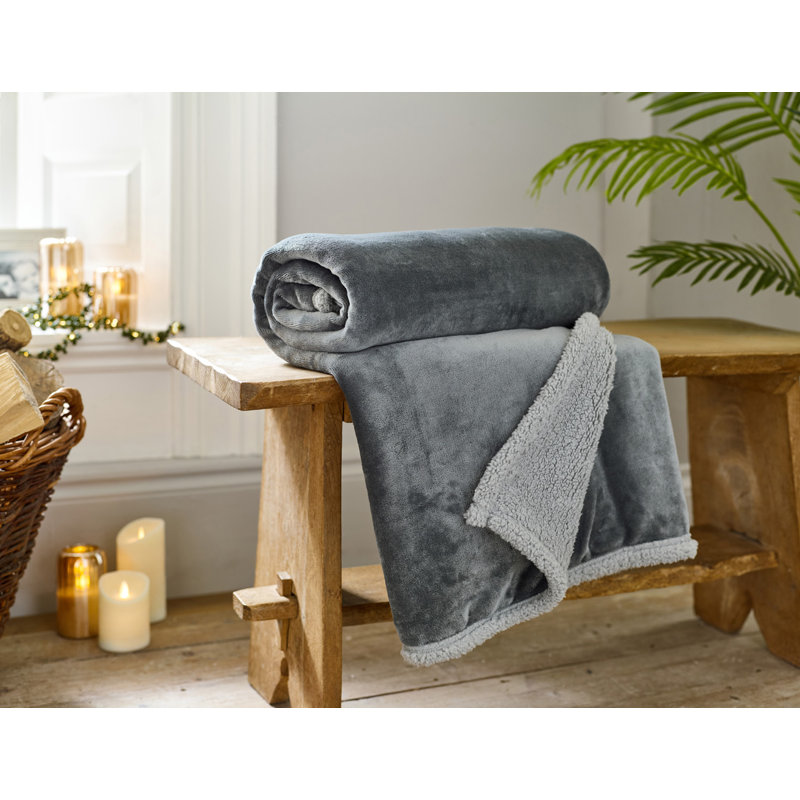 Hazelwood Throw, Silver