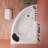 59'' x 39.4'' Acrylic Bathtub with Faucet-14060835