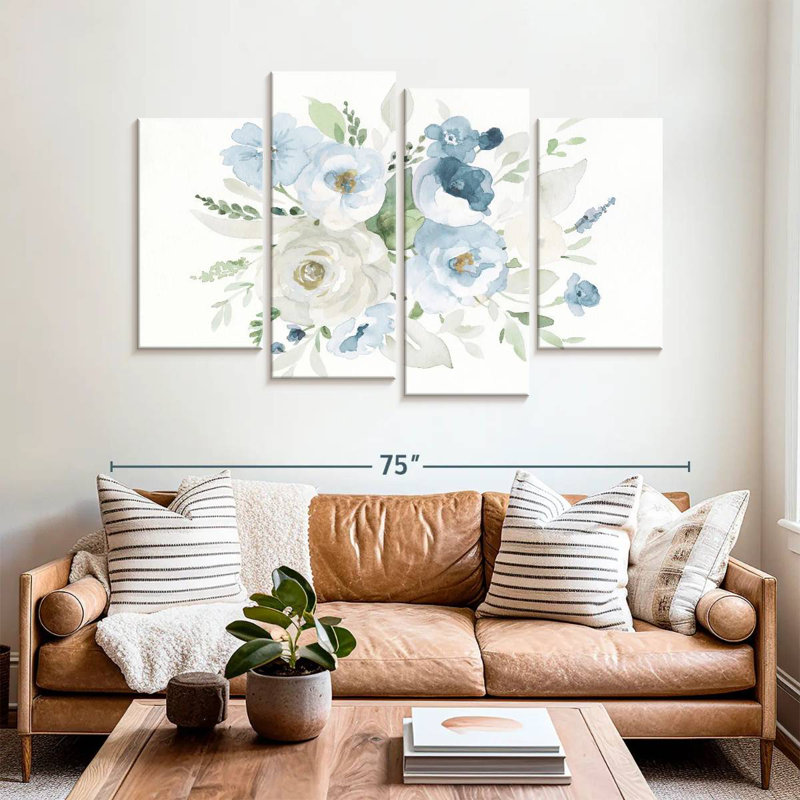 Harnek Essence of Spring II - bleu, H 42 po x l 68 po