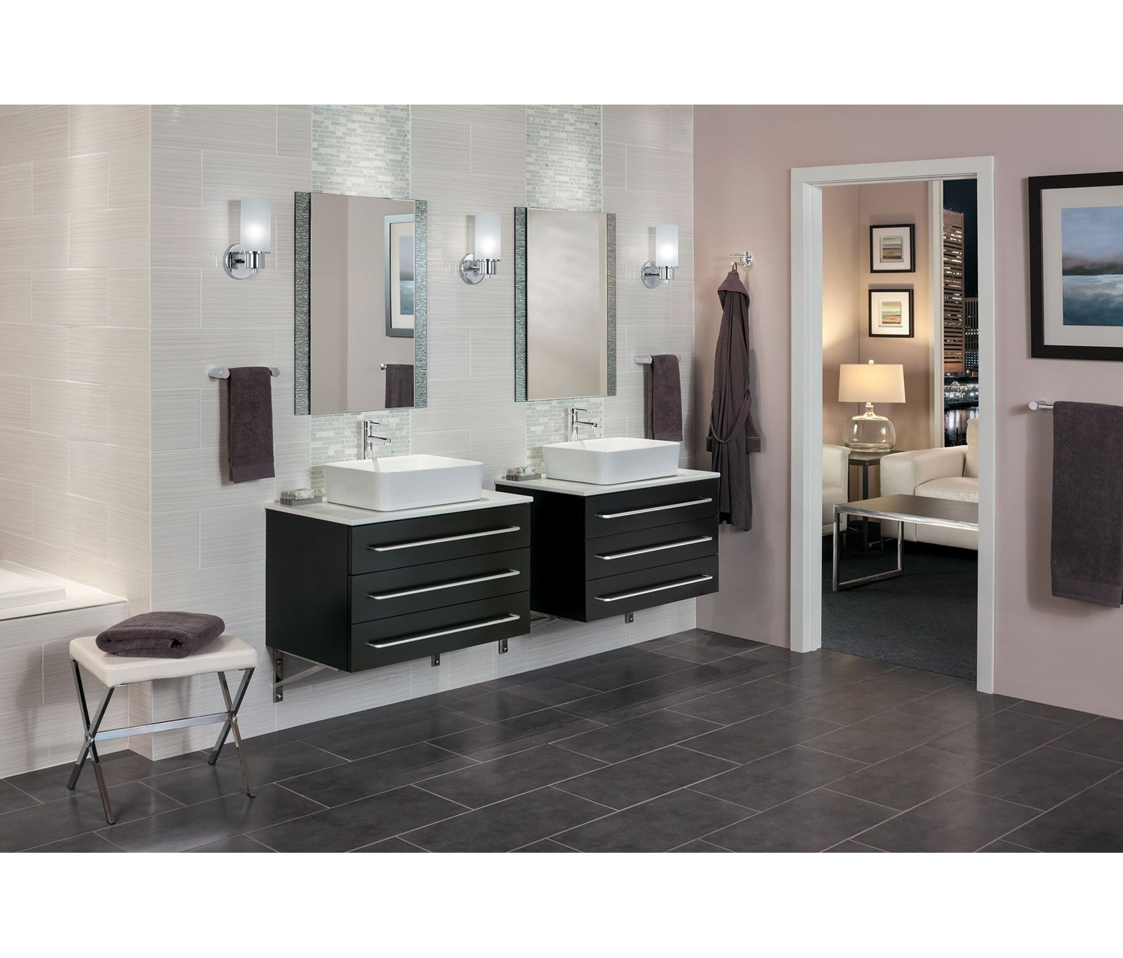 Align Single-Hole Bathroom Faucet, Brushed Nickel