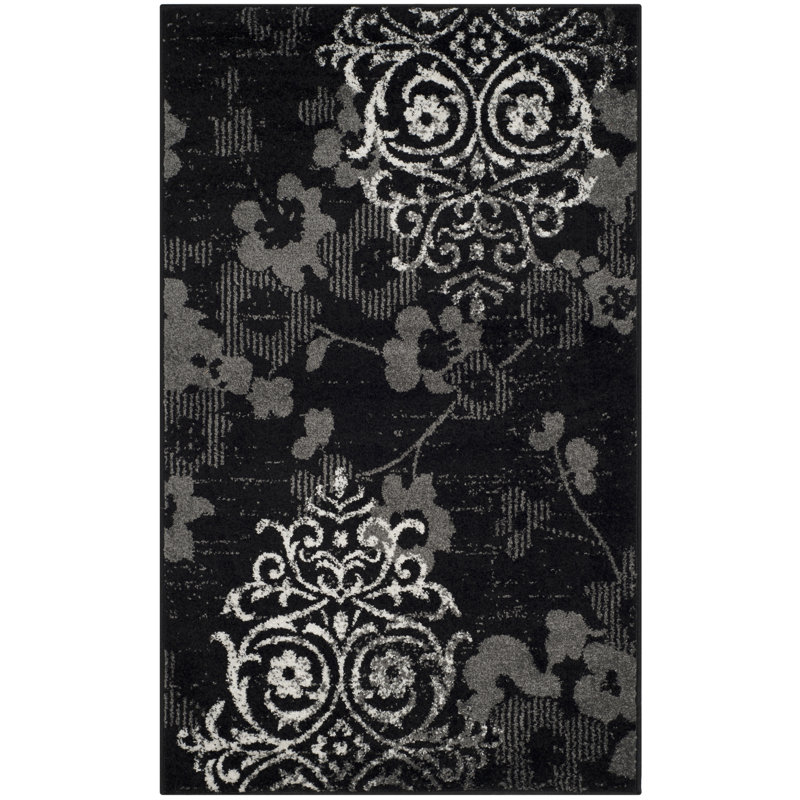 Tapis floral Bronti Performance, Rectangle 3 pi x 5 pi