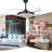 Bipnesh Ceiling Fan with Light Kit