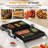 1600W 3-In-1 Indoor Grill & Griddle