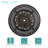Round Outdoor Dining Table Yes , 38.5 " W 38.5 " D-93951796