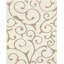 Vigne Ivoire/brun clair Tapis décoratif-40286776