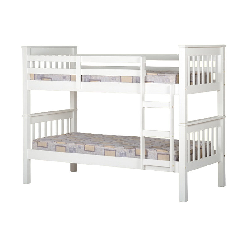 Single (3') Standard Bunk Bed by Harriet Bee, White