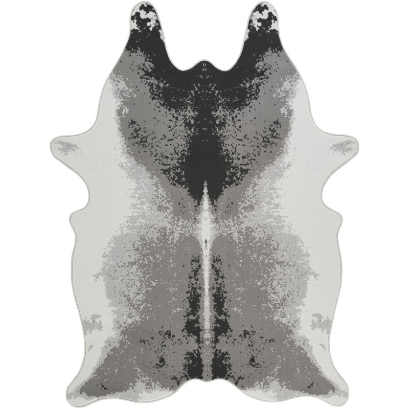 Tapis gris 5 pi x 7 pi