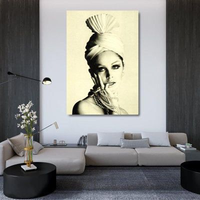 Turban plissé, avril65