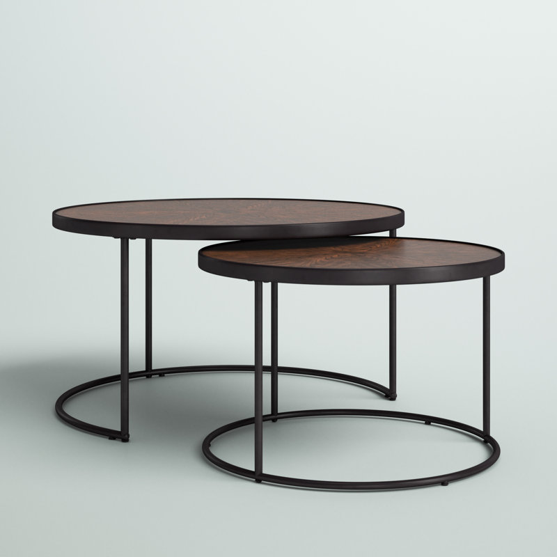 Bensky Nesting Coffee Table, Dark Brown