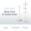 Serenity Stainless Steel Paper Towel Holder-114165502
