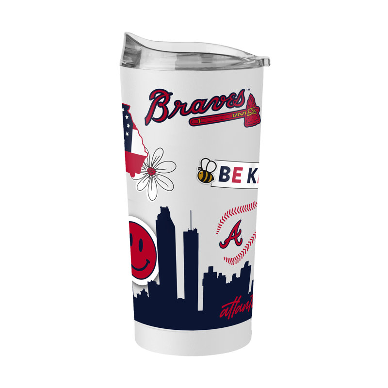 Atlanta Braves 20oz Native Powder Coat Tumbler