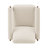 Rafila Fabric Accent Arm Chair, Dazzle Cream
