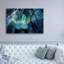 «Northern Lights Aurora Borealis Over Glacier Ice 3» par Epic Portfolio, estampe numérique sur toile-1069829878
