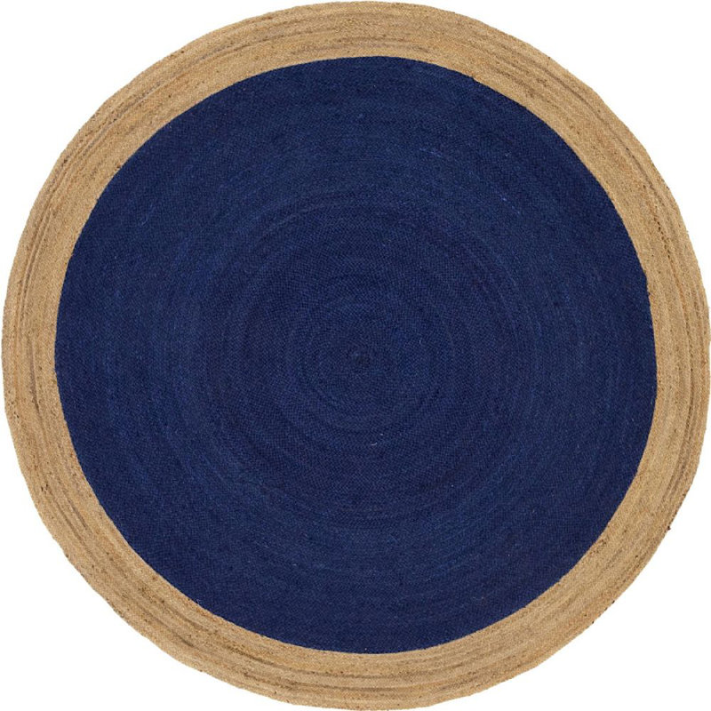 Vagharshag Hand Braided Indoor Rug, Round 3'3"
