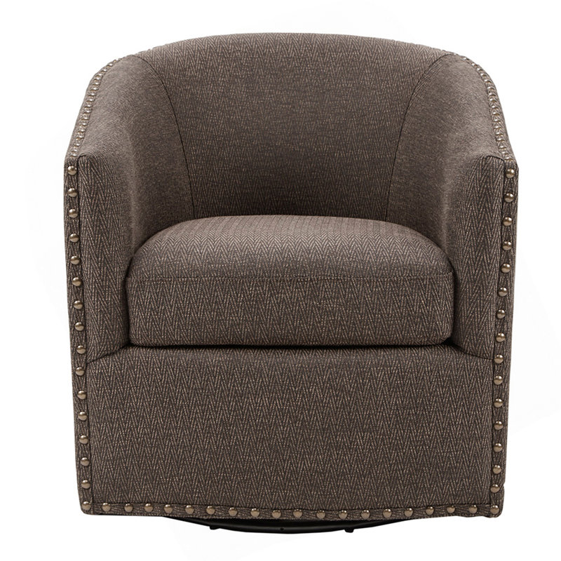 Swivel Chair, Chocolate