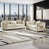 2 Pcs: Loveseat, Sofa