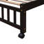 Lit superposé simple au-dessus de double en bois avec six tiroirs et tablettes flexibles, lit inférieur avec roulettes-2037554065