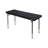 Rectangle Height Adjustable 60'' L Training Table with Cable Management