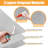 2PCS Heat Resistant Mat For Air Fryer,Deep Fryer,Oven, Hot Pads For Kitchen Counter Heat Protector-109564056-109564058