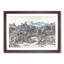 Landscape View by Wang Yuanqi - Picture Frame Painting Print-55582119-55582117