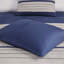 Ensemble d'édredon en faux suède 7 pièces 7 pièces Blue Cal King-125869274-125869272