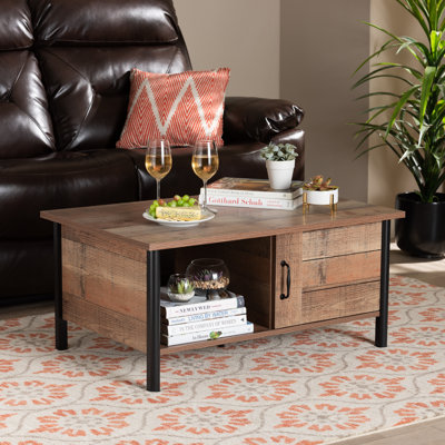 Four Leg Coffee Table with Storage