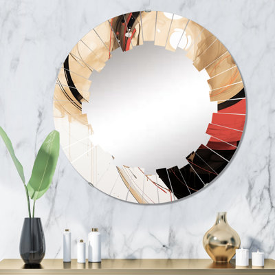 Avagrace - Miroir mural moderne rond