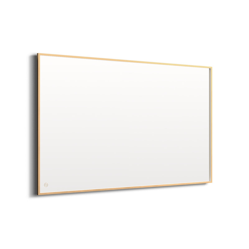 Miroir Piche, Laiton, 24 po x 40 po