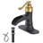 Single-Hole Single-handle Bathroom Faucet with Drain Assembly-65702196
