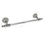 HAMPTON CRYSTALIZED 18" TOWEL BAR; DECORATED WITH LT SMOKED TOPAZ & LT COLORADO TOPAZ SWAROVSKI CRYSTALS; MUSEUM GOLD FINISH-1134795721-1134795715