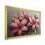 Hiver rose couronne de poinsettias - art mural poinsettias-809150247-1049907407