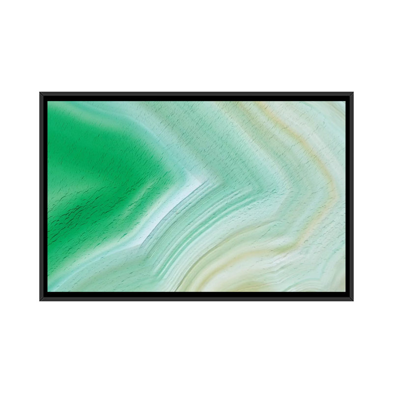 « level iii », reproduction d’impression sur toile, H 18 po x l 26 po x P 1,5 po, Toile avec cadre noir, Pas de tapis