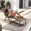 Chaise longue d'extérieur pliante et inclinable Cllgone-54165700