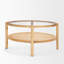 Table basse simple en bois massif Kimsey