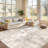 Elroy Modern Abstract Machine Washable Area Rug with Non-Slip Rubber Backing-1942247996-1926840496