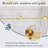 44-48 "W X 76" H Frameless Sliding Shower Door In Brushed Gold｜ 1/4 "(6 Mm)  Tempered Glass｜Elevated Bottom Water Blocking Strip｜Explosion Proof Film｜ Stainless Steel Handle-128515936
