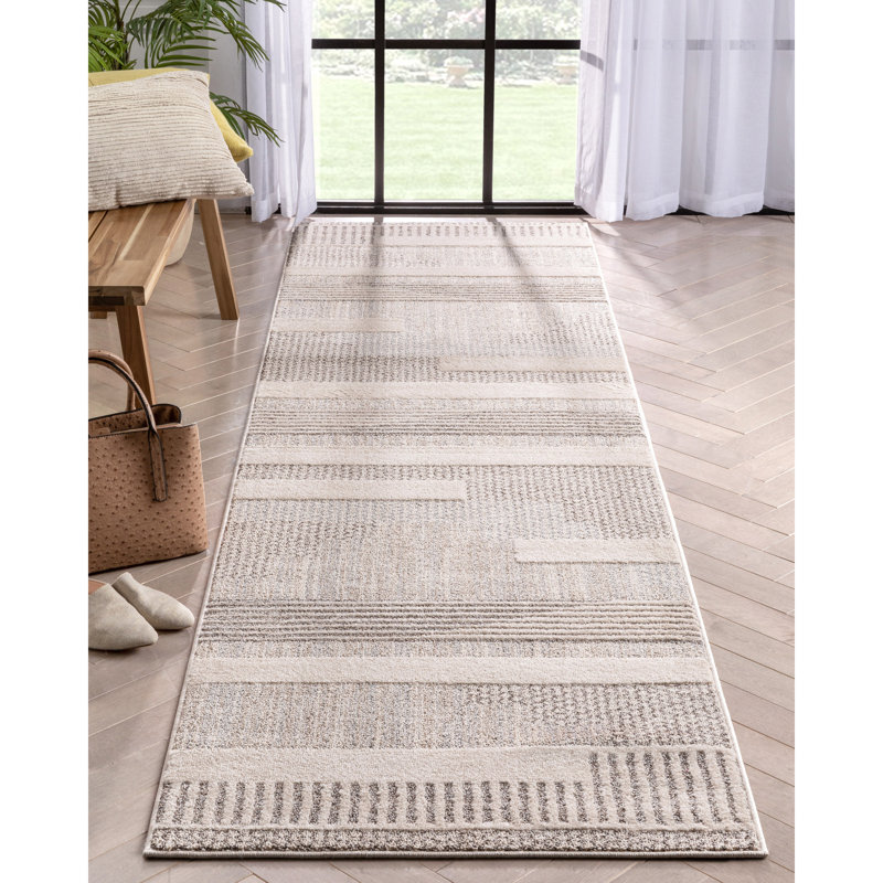 Marcone Geometric Rug, Runner 2'7" x 9'10"