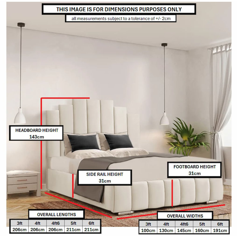 Chazlynn Upholstered Bed, Single (3'), Parliament